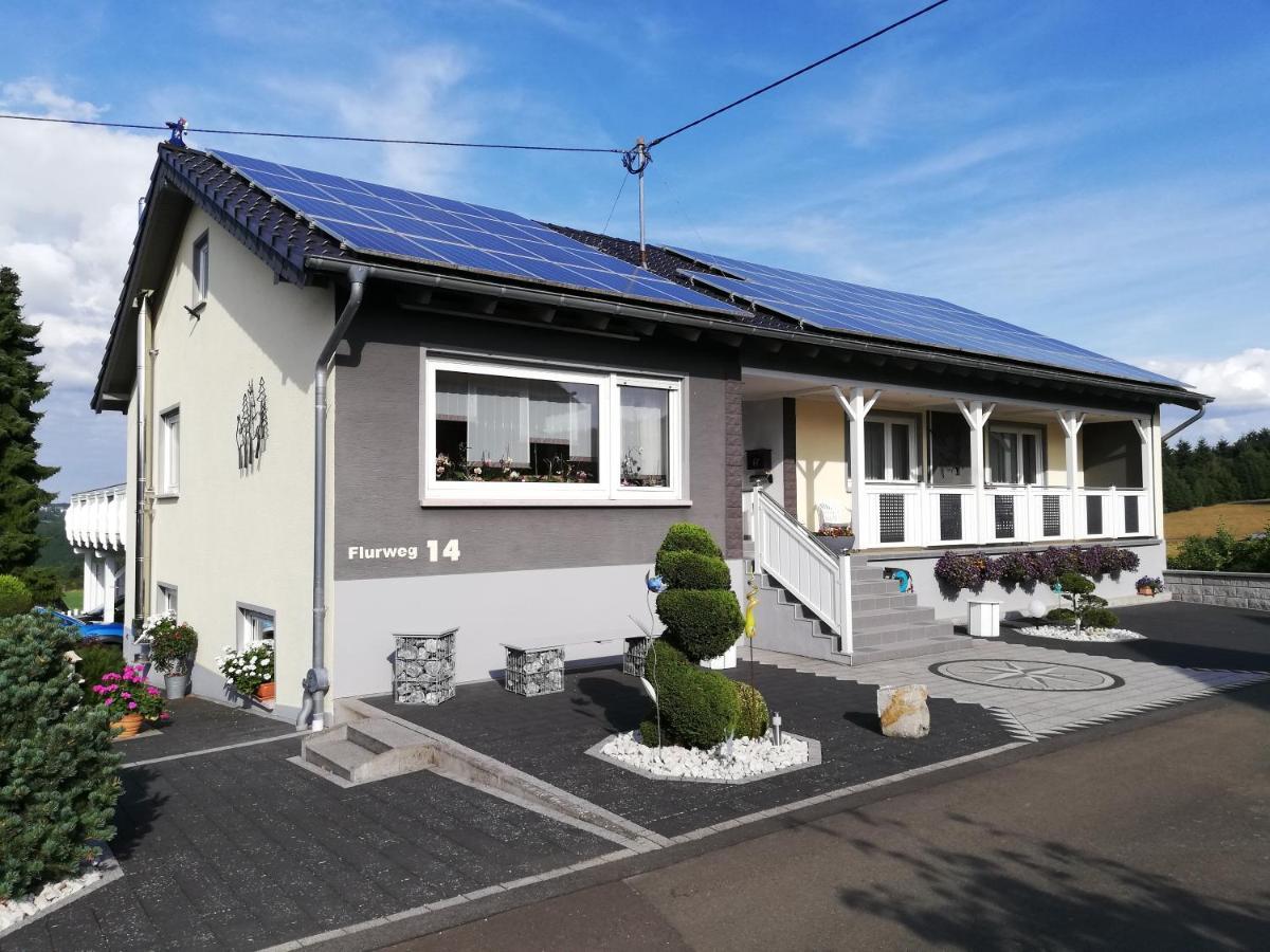 Ferienwohnung Altmaier - Ferien Auf Dem Lande Griebelschied Esterno foto
